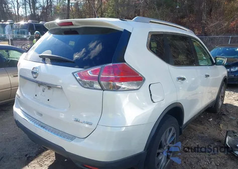 2016 Nissan Rogue Sl z USA, uszkodzony, nr VIN 5N1AT2MVXGC742763